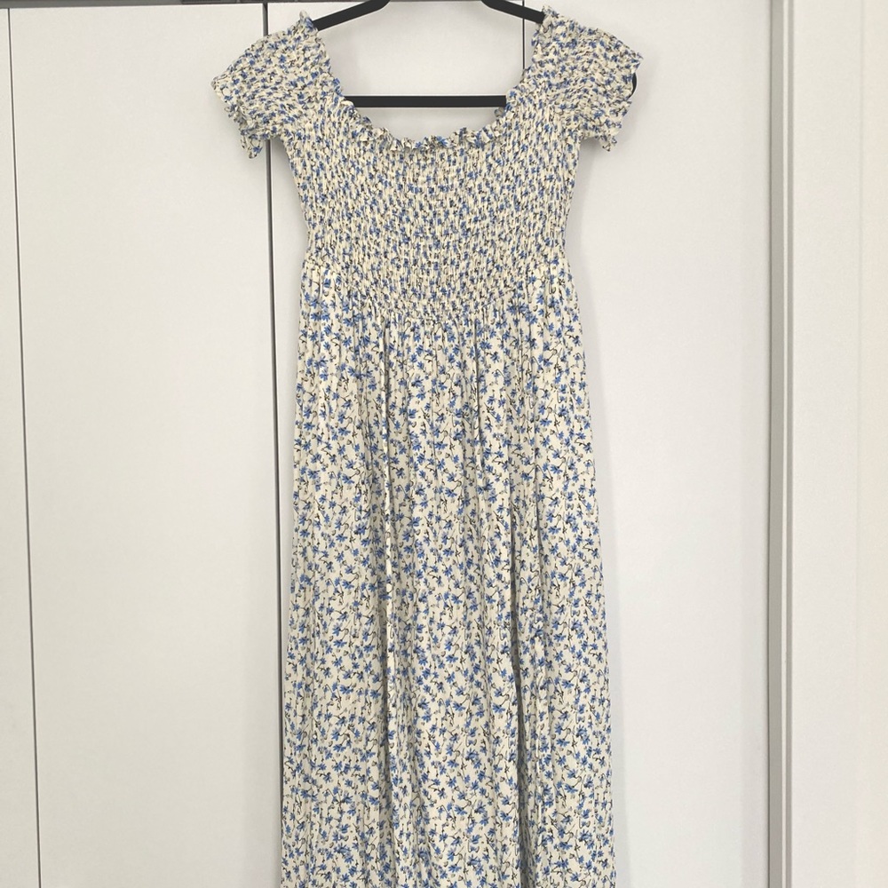 Urban Outfitters Smocked OTS Dress